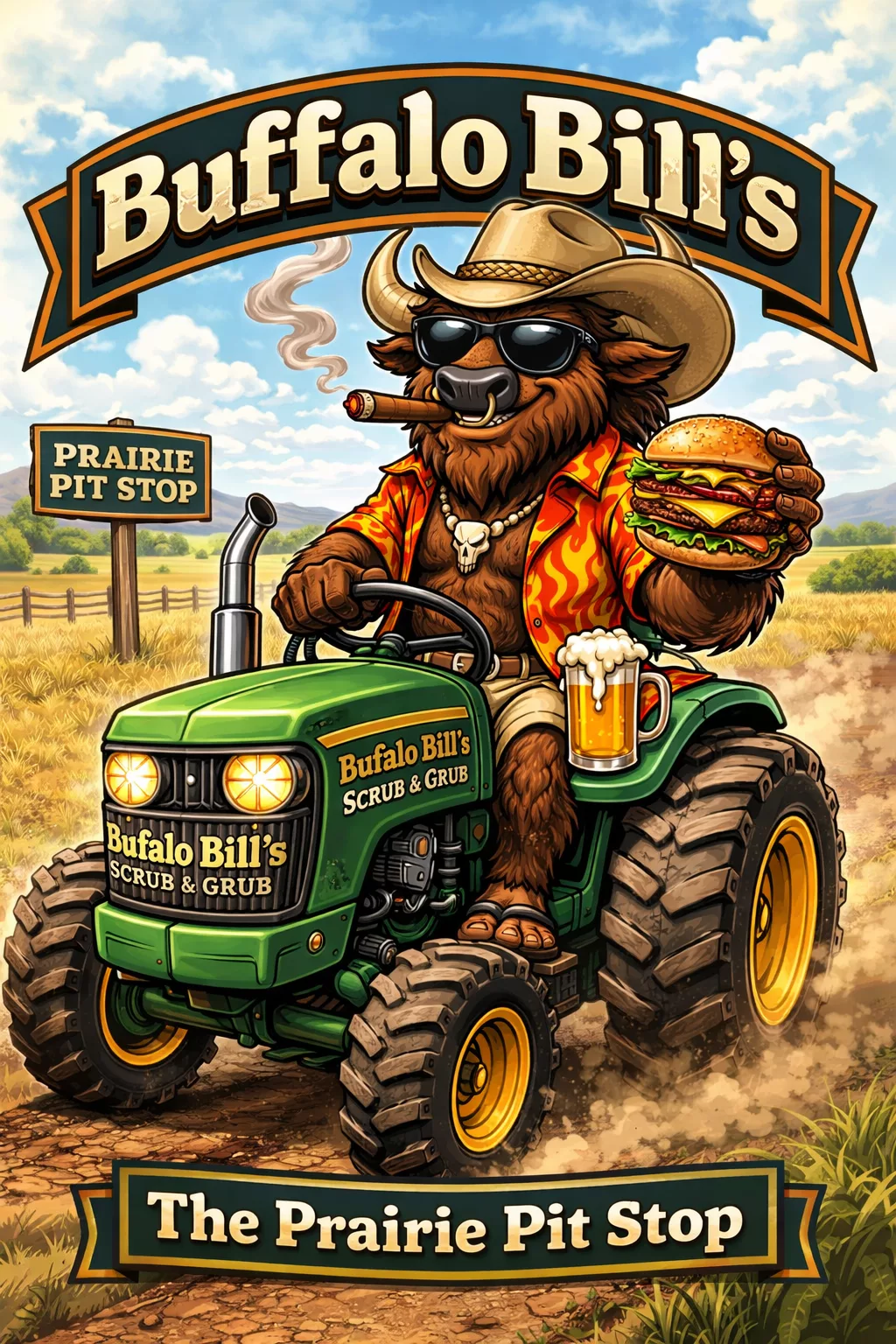 Buffalo Bills Scrub N Grubb Prairie Pit Stop thumbnail